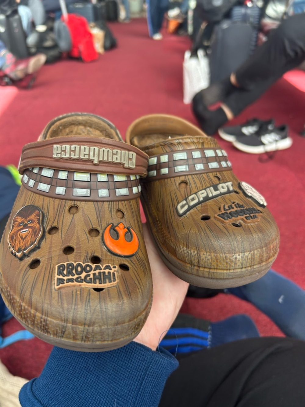 Chewbacca Disney Crocs